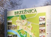 Tablica promocyjna wsi Brzenica