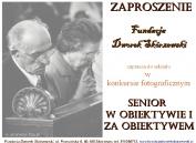 Konkurs Fotograficzny "Senior w obiektywie i za obiektywem"